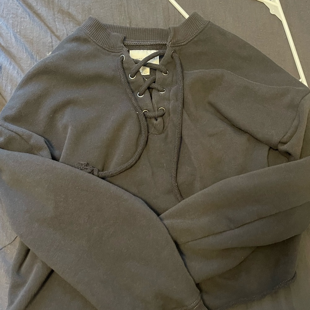 American eagle cropped (slightly) sweatshirt